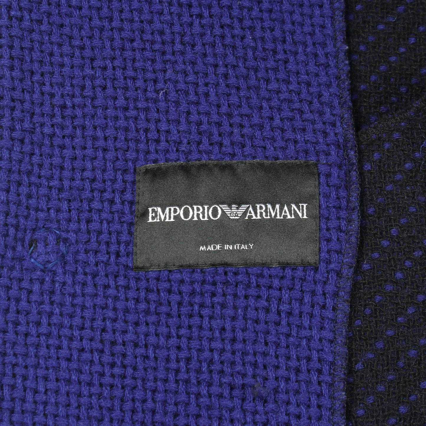 ジャケット ウール ブルー エンポリオアルマーニ アウター EMPORIO ARMANI