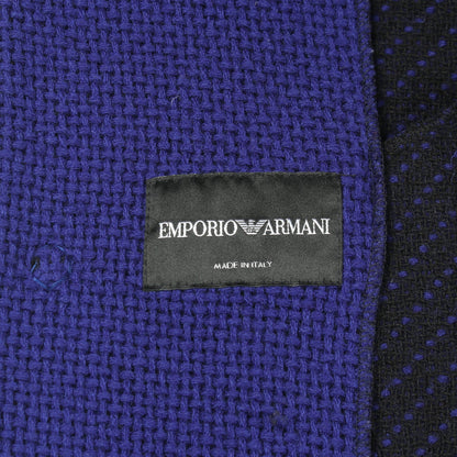 ジャケット ウール ブルー エンポリオアルマーニ アウター EMPORIO ARMANI