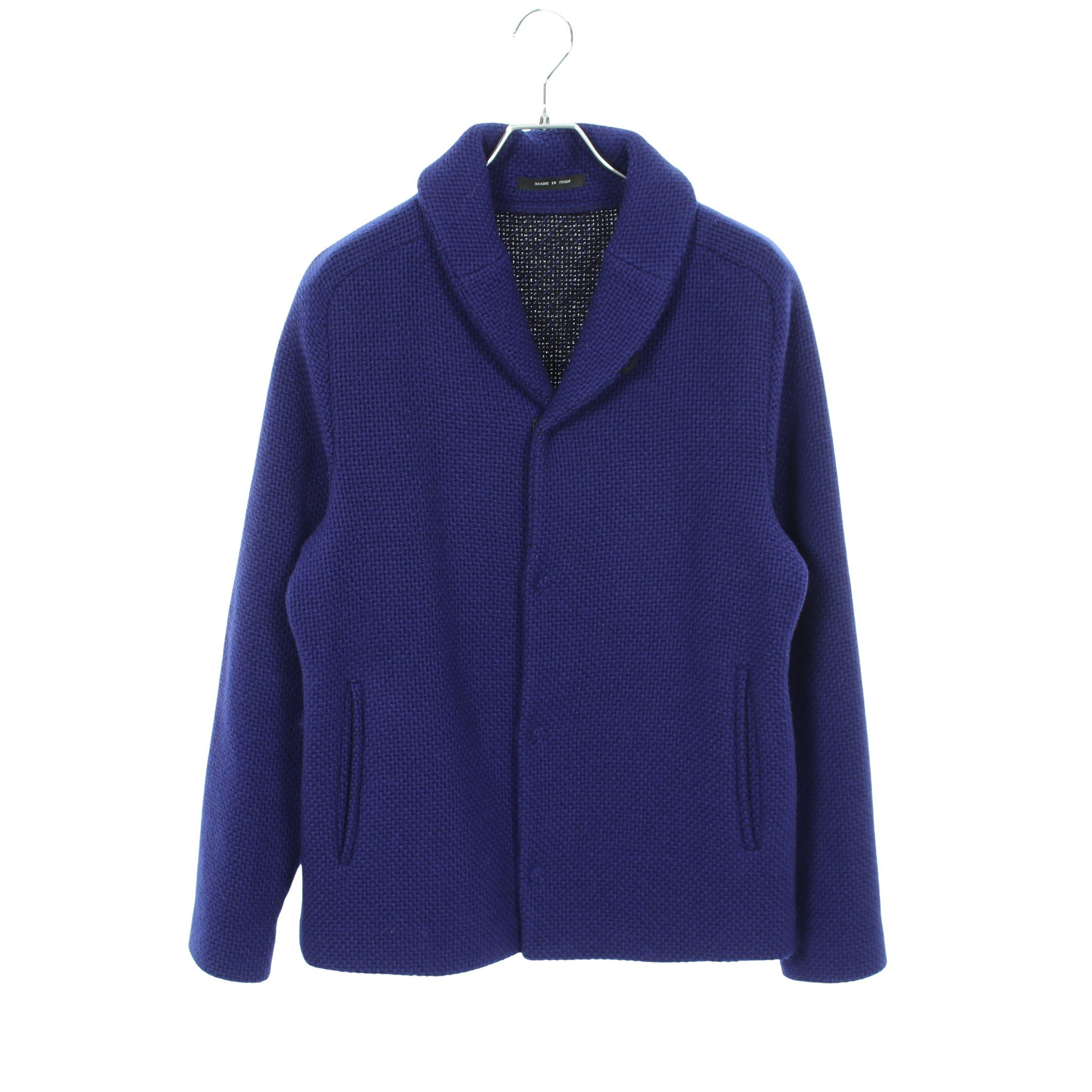 ジャケット ウール ブルー エンポリオアルマーニ アウター EMPORIO ARMANI