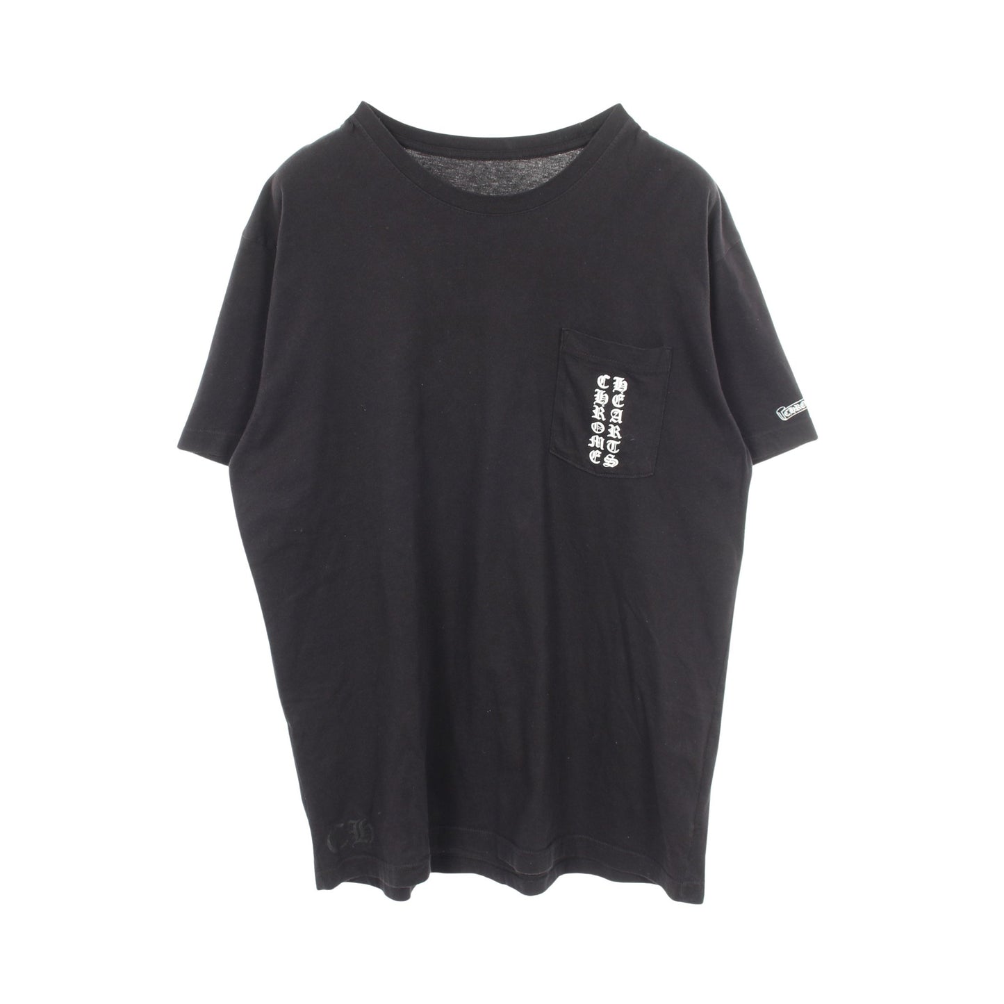 バックスクロール ロゴ 東京限定 半袖Tシャツ コットン ブラック クロムハーツ トップス Chrome Hearts