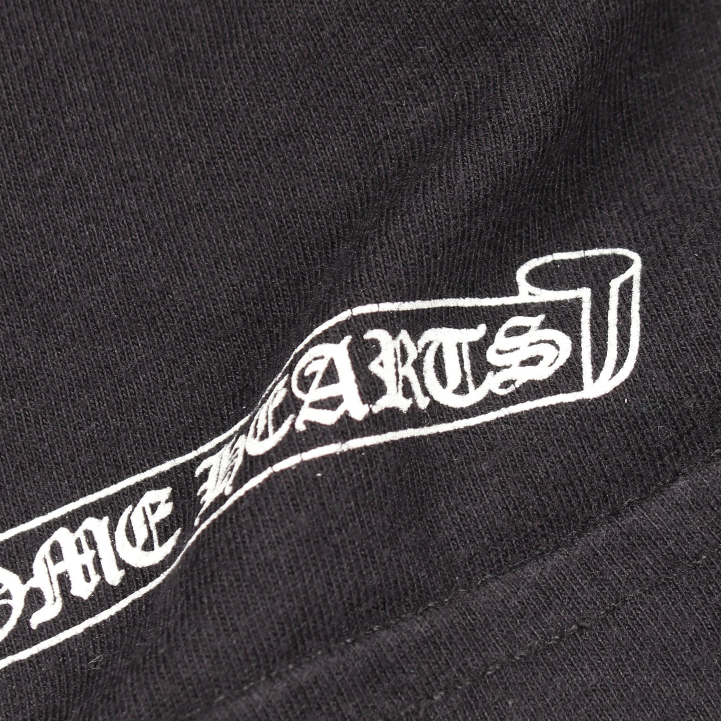 バックスクロール ロゴ 東京限定 半袖Tシャツ コットン ブラック クロムハーツ トップス Chrome Hearts