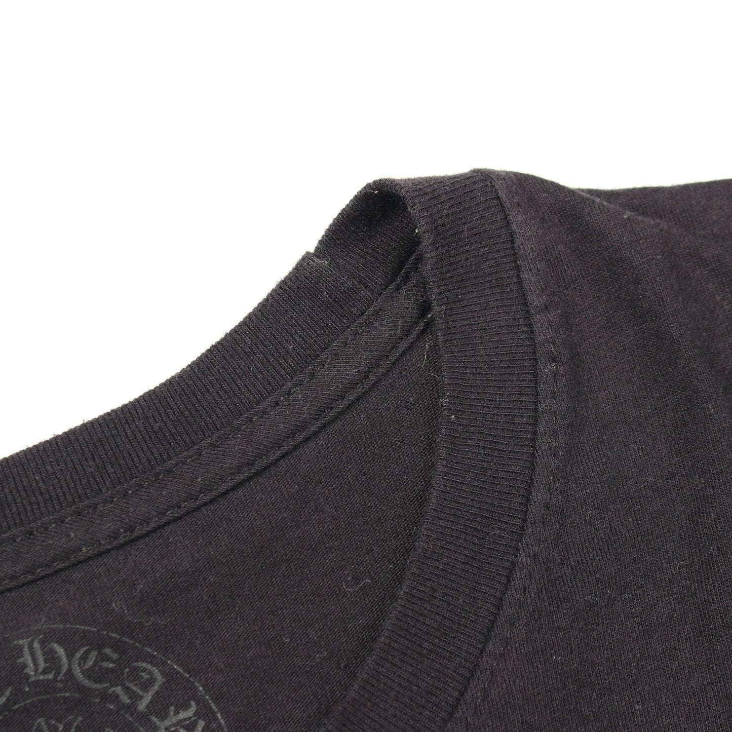 バックスクロール ロゴ 東京限定 半袖Tシャツ コットン ブラック クロムハーツ トップス Chrome Hearts