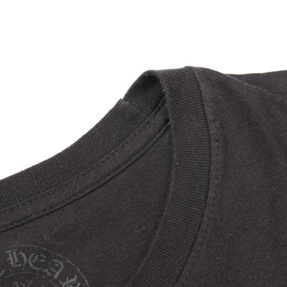 バックスクロール ロゴ 東京限定 半袖Tシャツ コットン ブラック クロムハーツ トップス Chrome Hearts