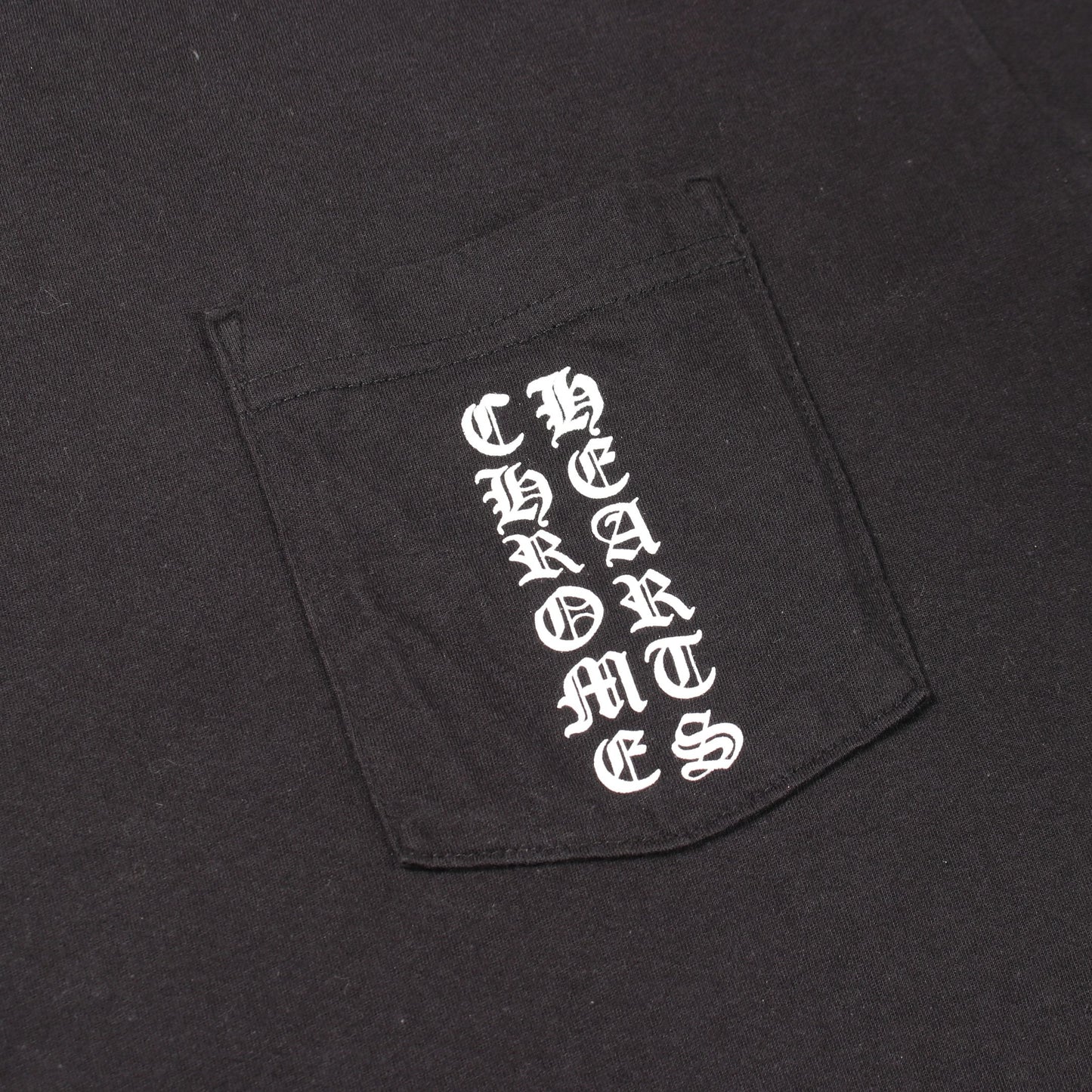 バックスクロール ロゴ 東京限定 半袖Tシャツ コットン ブラック クロムハーツ トップス Chrome Hearts