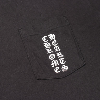 バックスクロール ロゴ 東京限定 半袖Tシャツ コットン ブラック クロムハーツ トップス Chrome Hearts