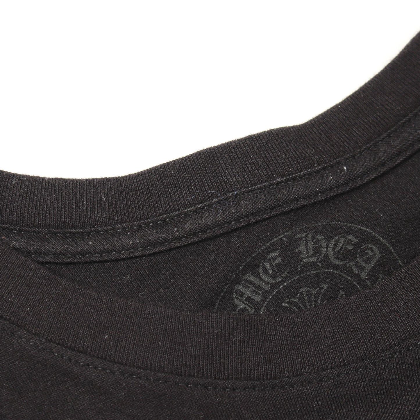 FOTI フォティ ホースシュー スカルプリント 半袖Tシャツ コットン ブラック クロムハーツ トップス Chrome Hearts