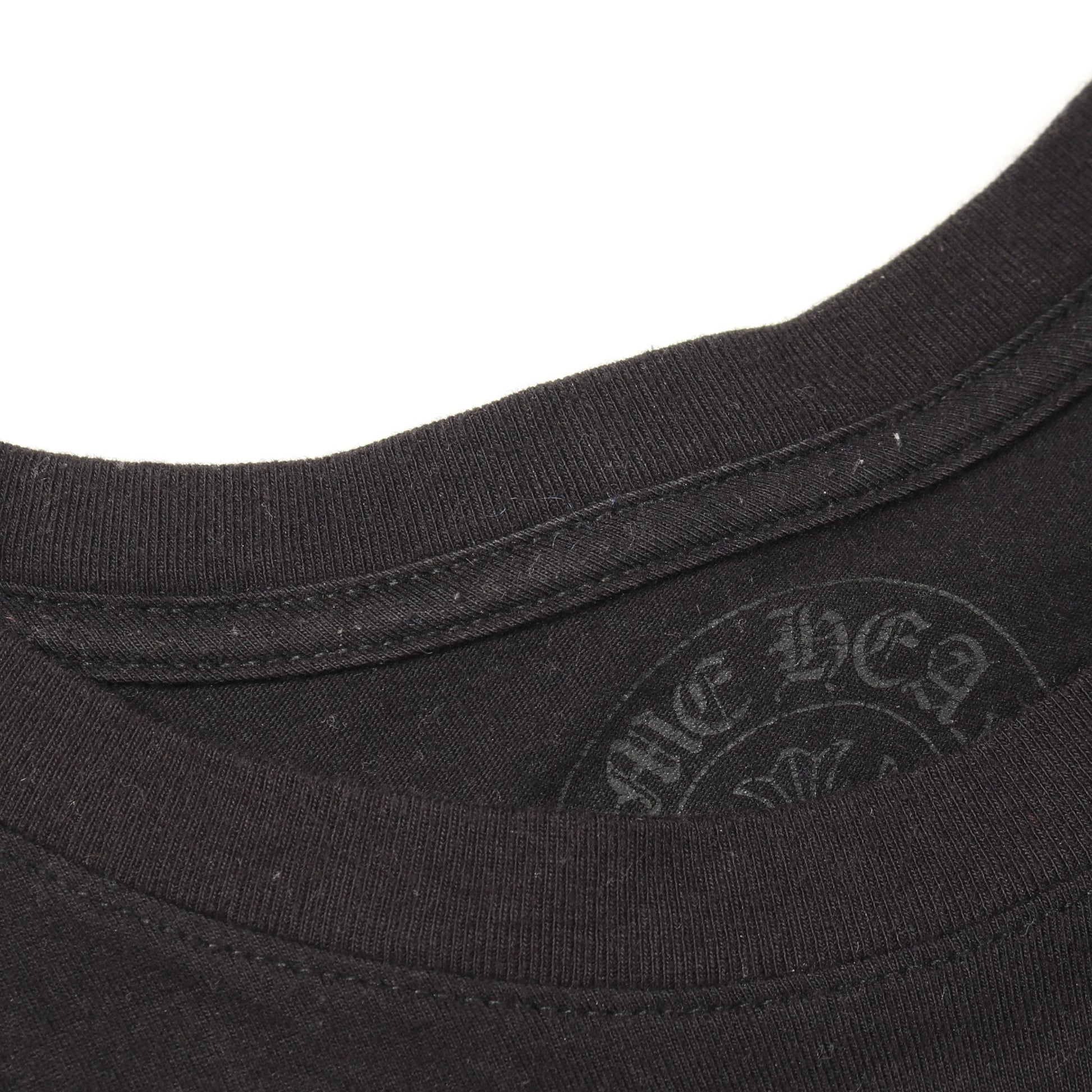 FOTI フォティ ホースシュー スカルプリント 半袖Tシャツ コットン ブラック クロムハーツ トップス Chrome Hearts