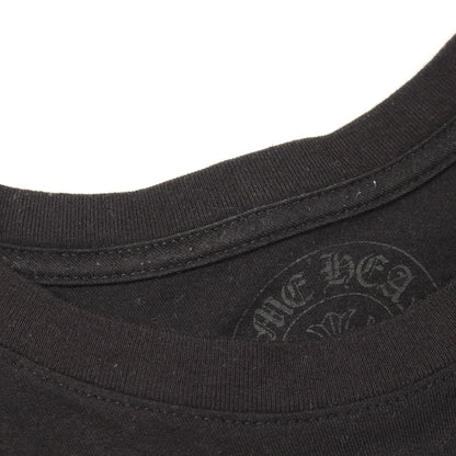 FOTI フォティ ホースシュー スカルプリント 半袖Tシャツ コットン ブラック クロムハーツ トップス Chrome Hearts