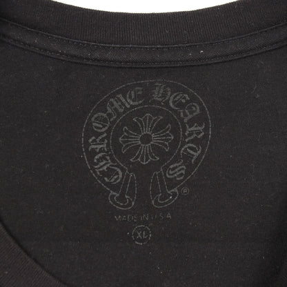 FOTI フォティ ホースシュー スカルプリント 半袖Tシャツ コットン ブラック クロムハーツ トップス Chrome Hearts