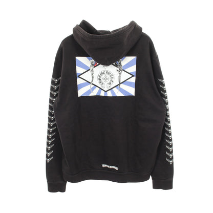 FOTI フォティ ホースシュー ロゴ ジップアップパーカー コットン ブラック クロムハーツ トップス Chrome Hearts