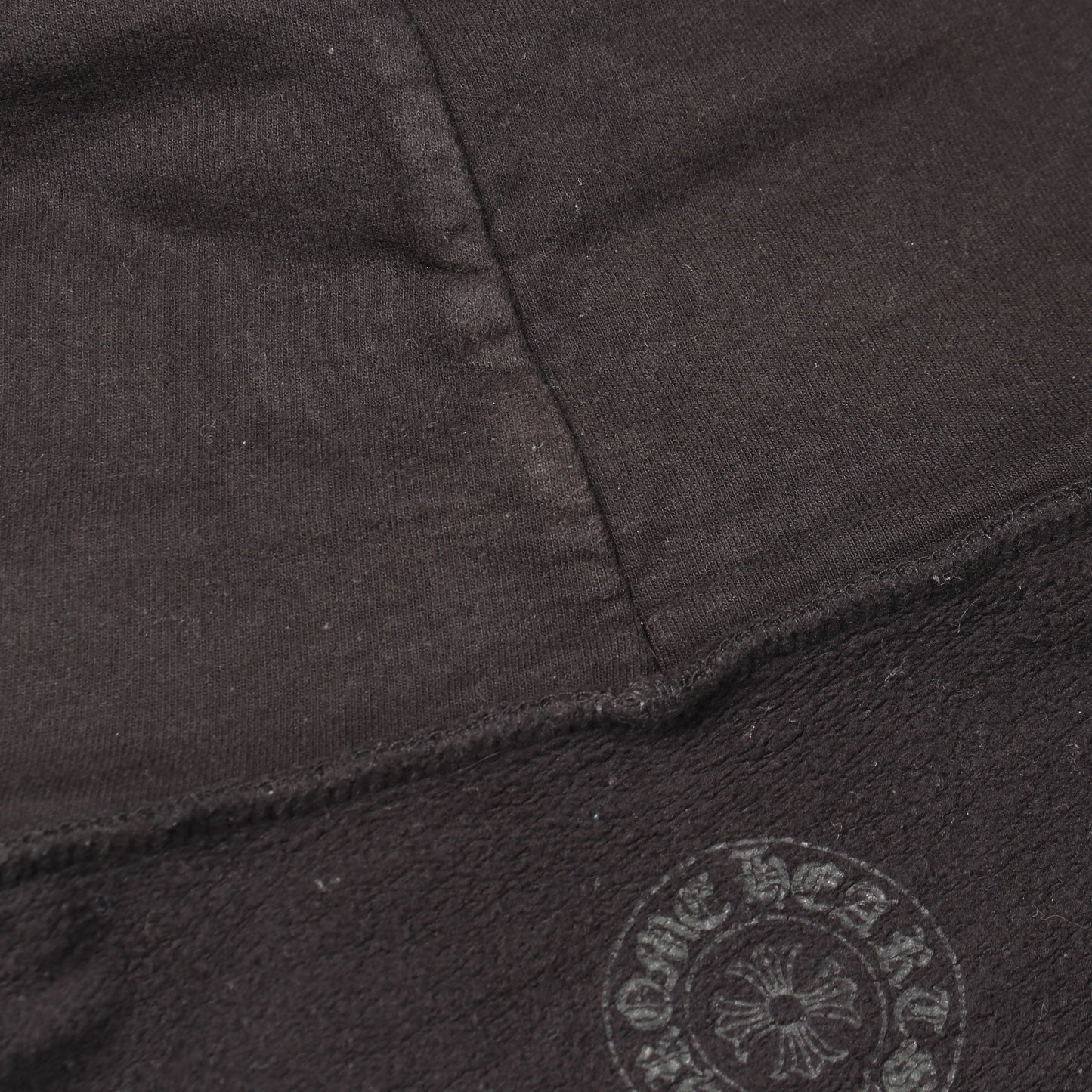 FOTI フォティ ホースシュー ロゴ ジップアップパーカー コットン ブラック クロムハーツ トップス Chrome Hearts