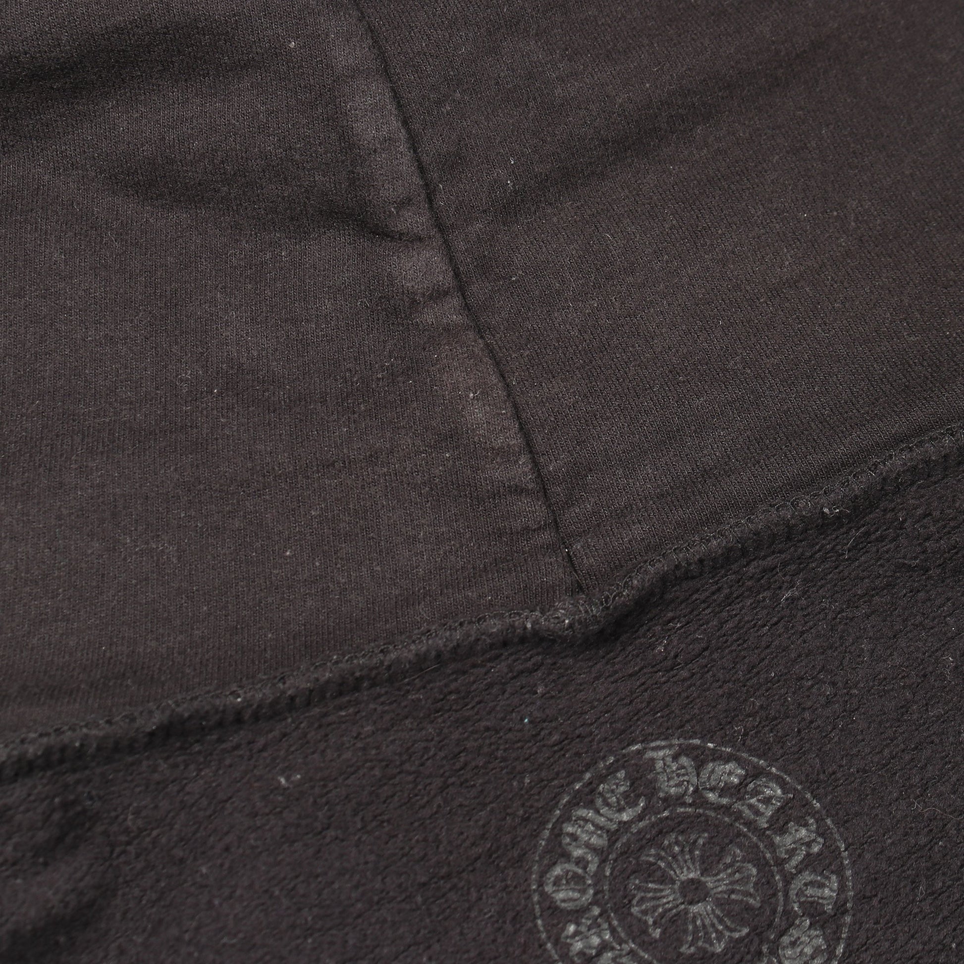 FOTI フォティ ホースシュー ロゴ ジップアップパーカー コットン ブラック クロムハーツ トップス Chrome Hearts