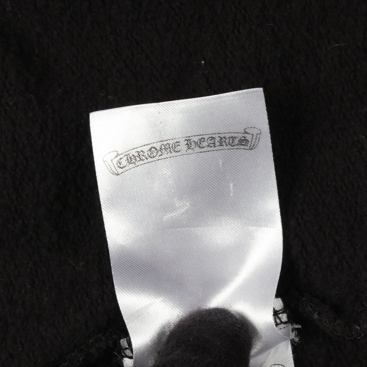 FOTI フォティ ホースシュー ロゴ ジップアップパーカー コットン ブラック クロムハーツ トップス Chrome Hearts