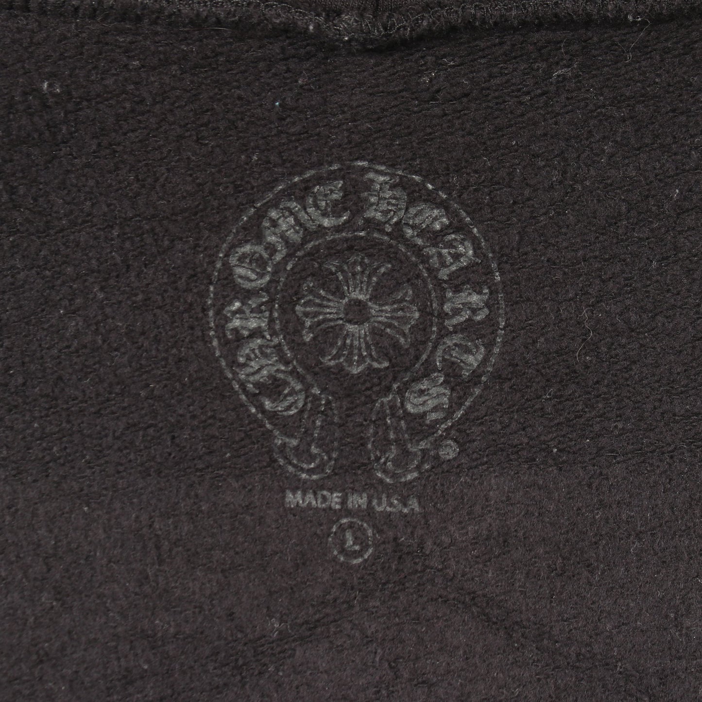 FOTI フォティ ホースシュー ロゴ ジップアップパーカー コットン ブラック クロムハーツ トップス Chrome Hearts