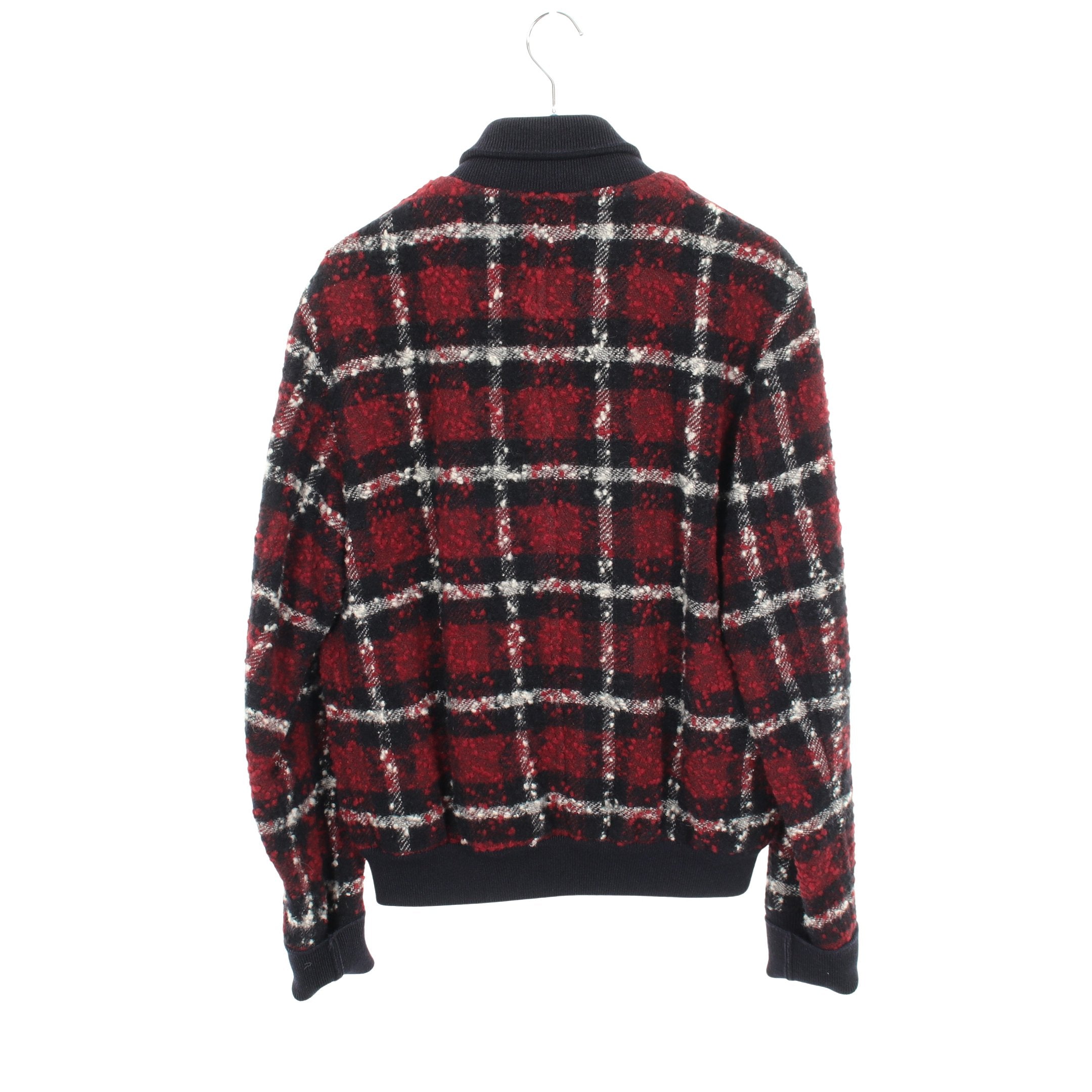 DOLCE&GABBANA ウール製ジップニットブルゾン 48