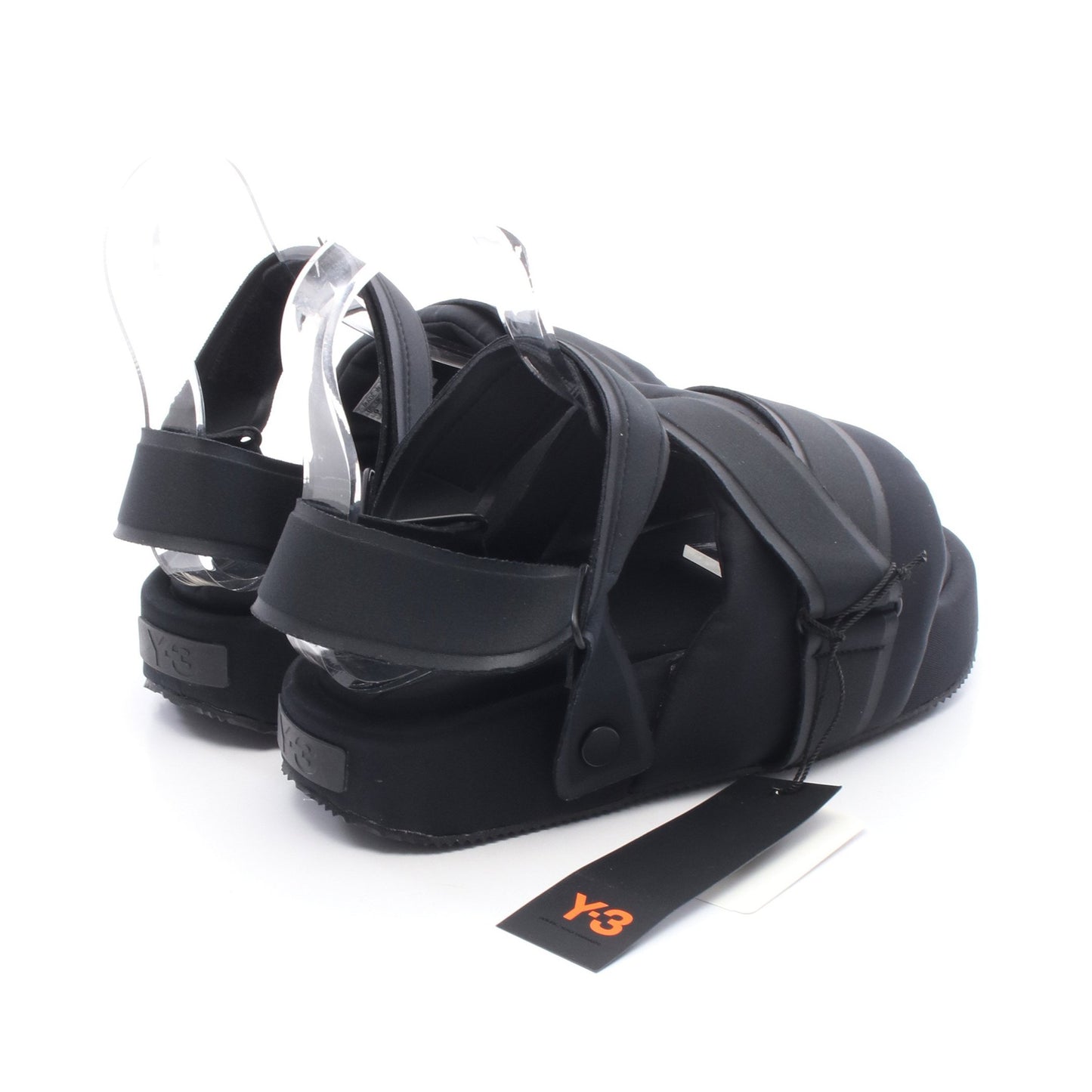 プラットフォーム サンダル ファブリック ブラック ワイスリー シューズ Y-3