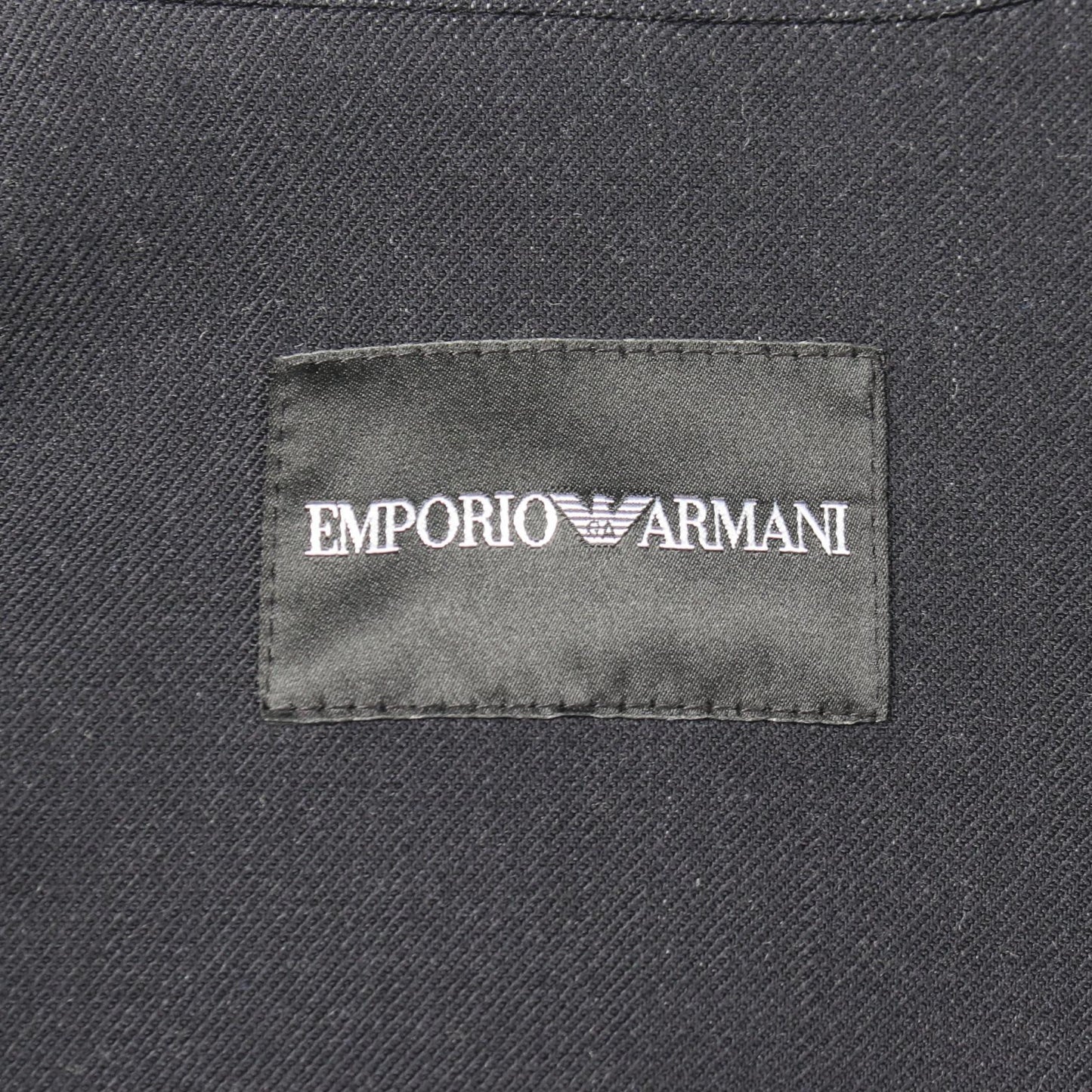 ライダースジャケット ウール ダークネイビー エンポリオアルマーニ アウター EMPORIO ARMANI