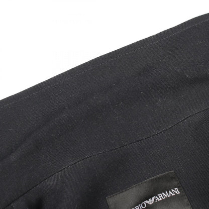 ライダースジャケット ウール ダークネイビー エンポリオアルマーニ アウター EMPORIO ARMANI