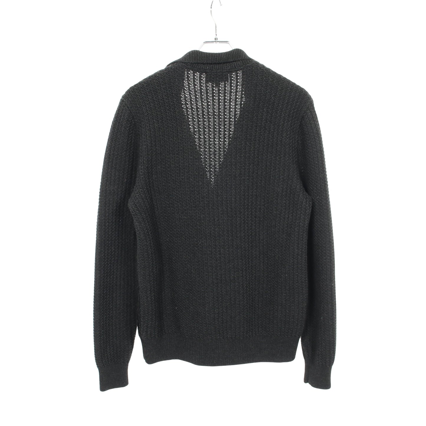 切替 カーディガン ウール ブラック エンポリオアルマーニ トップス EMPORIO ARMANI
