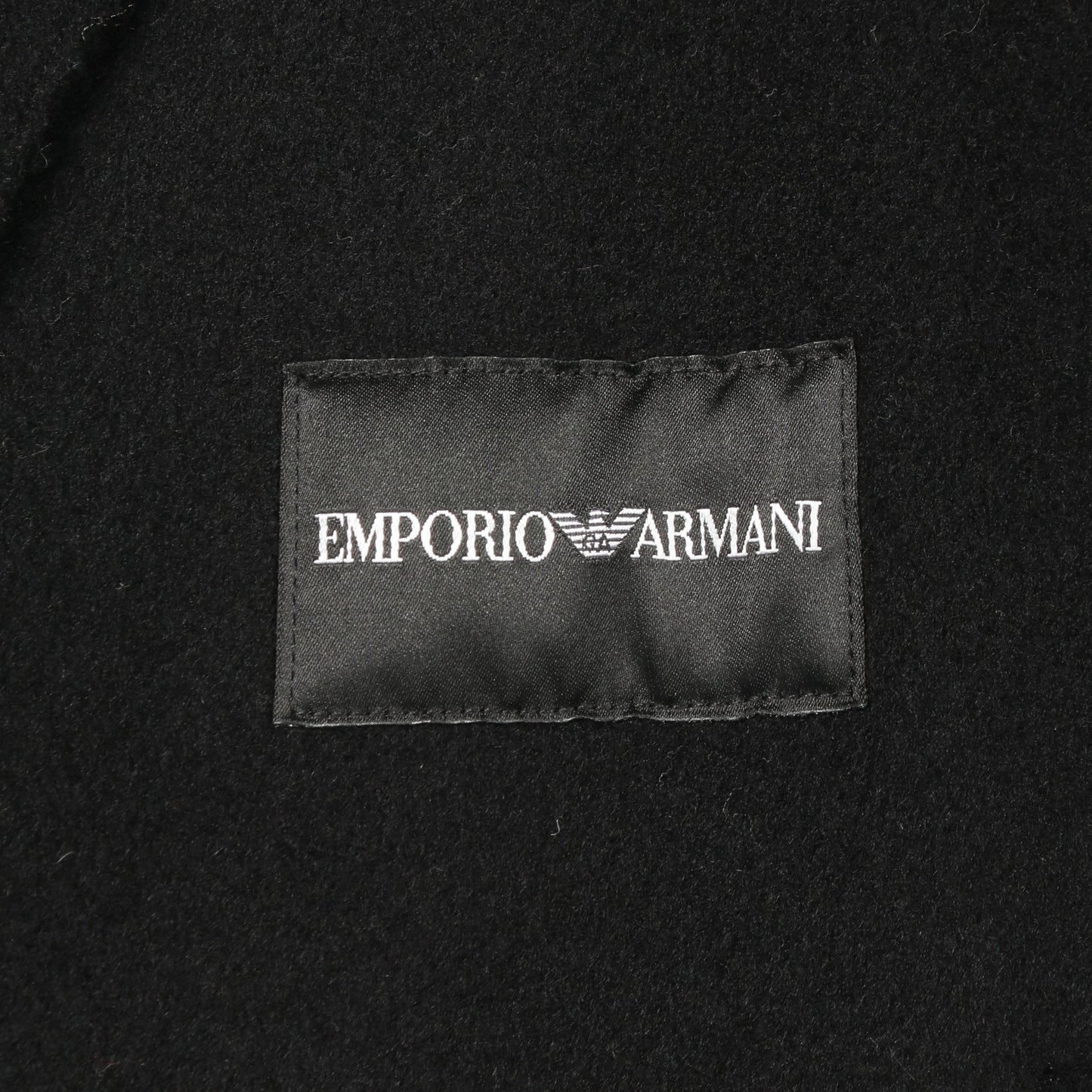 ピーコート ウール ブラック エンポリオアルマーニ アウター EMPORIO ARMANI