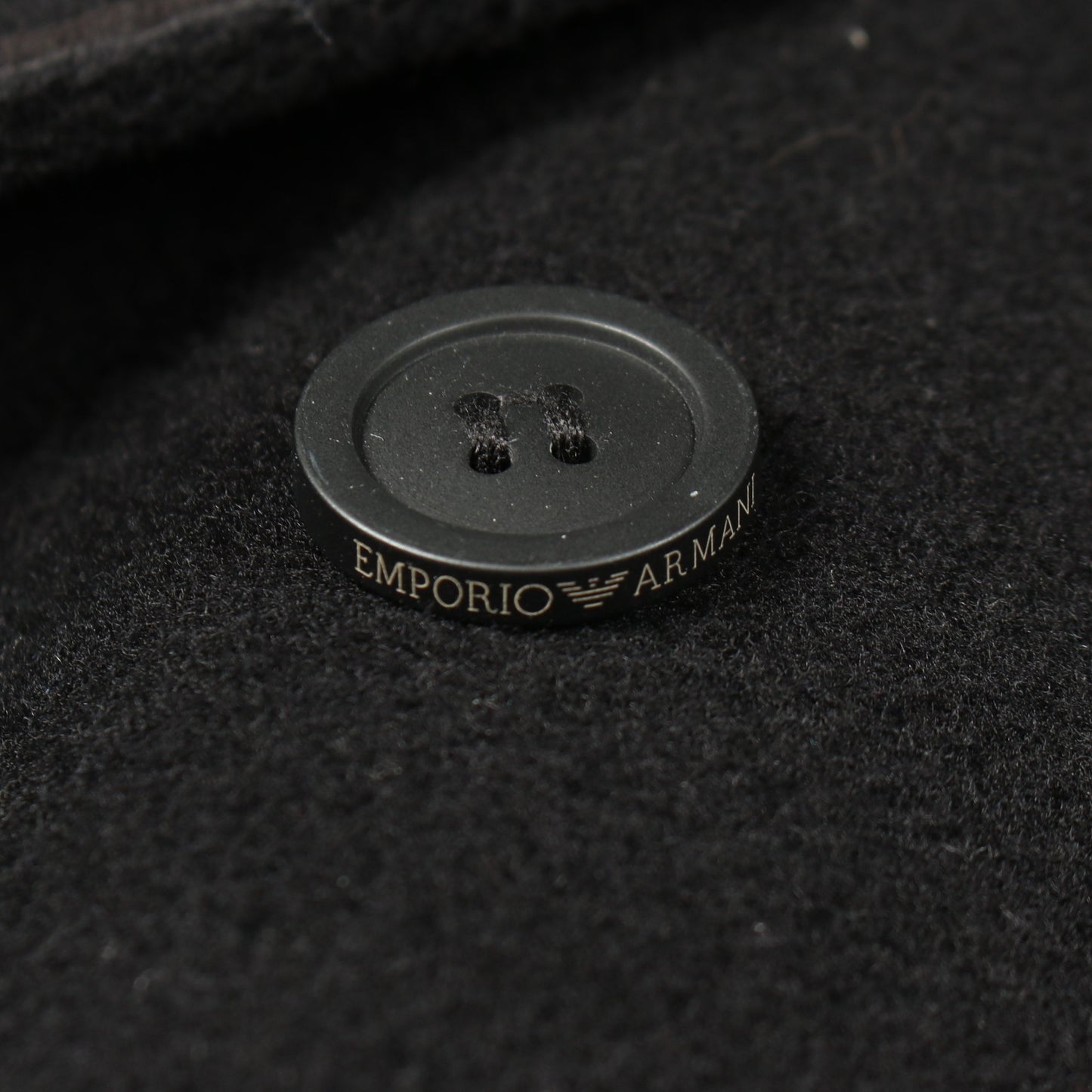 ピーコート ウール ブラック エンポリオアルマーニ アウター EMPORIO ARMANI