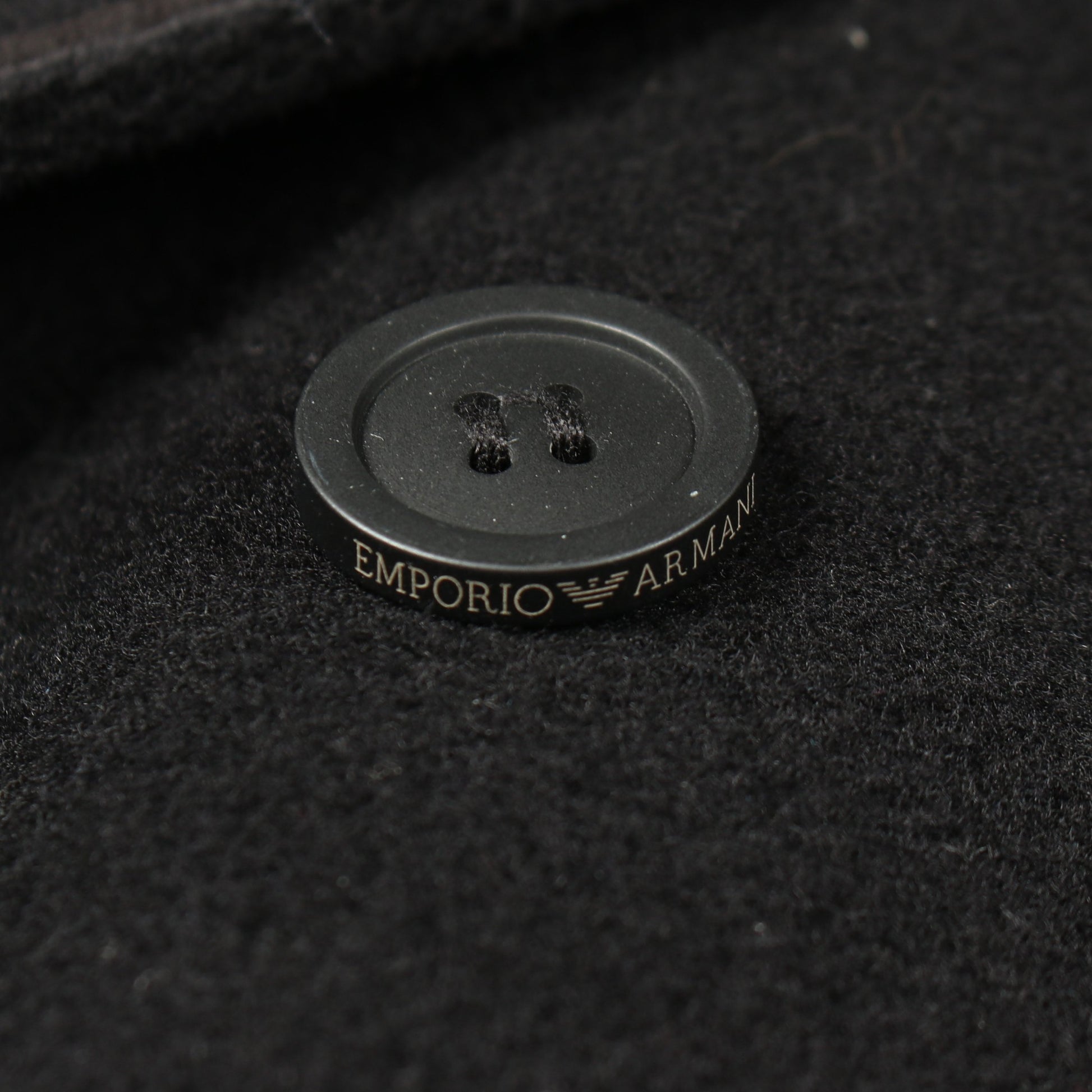ピーコート ウール ブラック エンポリオアルマーニ アウター EMPORIO ARMANI