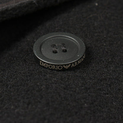 ピーコート ウール ブラック エンポリオアルマーニ アウター EMPORIO ARMANI