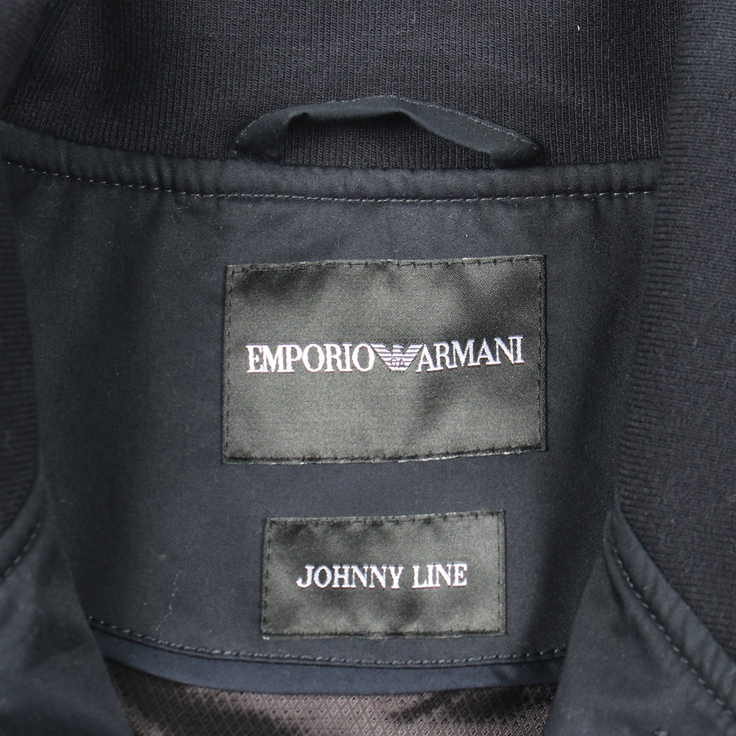 JOHNNY LINE ブルゾン コットン ダークネイビー エンポリオアルマーニ アウター EMPORIO ARMANI