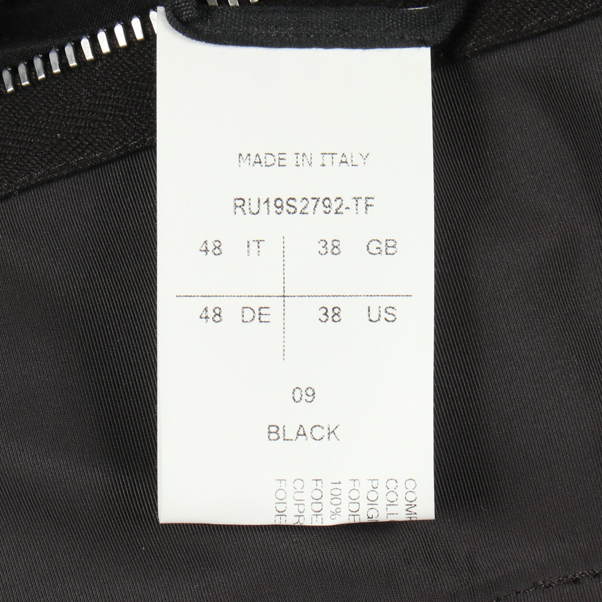 ブルゾン ボンバージャケット ブラック リックオウエンス アウター Rick Owens
