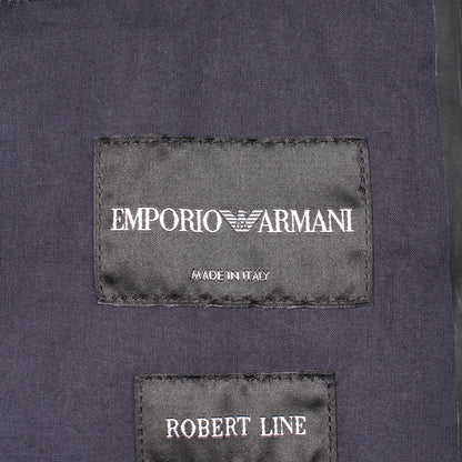 ROBERT LINE ジャケット コットン ブルーグリーン エンポリオアルマーニ アウター EMPORIO ARMANI