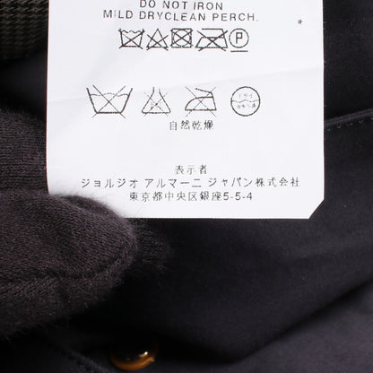 ROBERT LINE ジャケット コットン ブルーグリーン エンポリオアルマーニ アウター EMPORIO ARMANI
