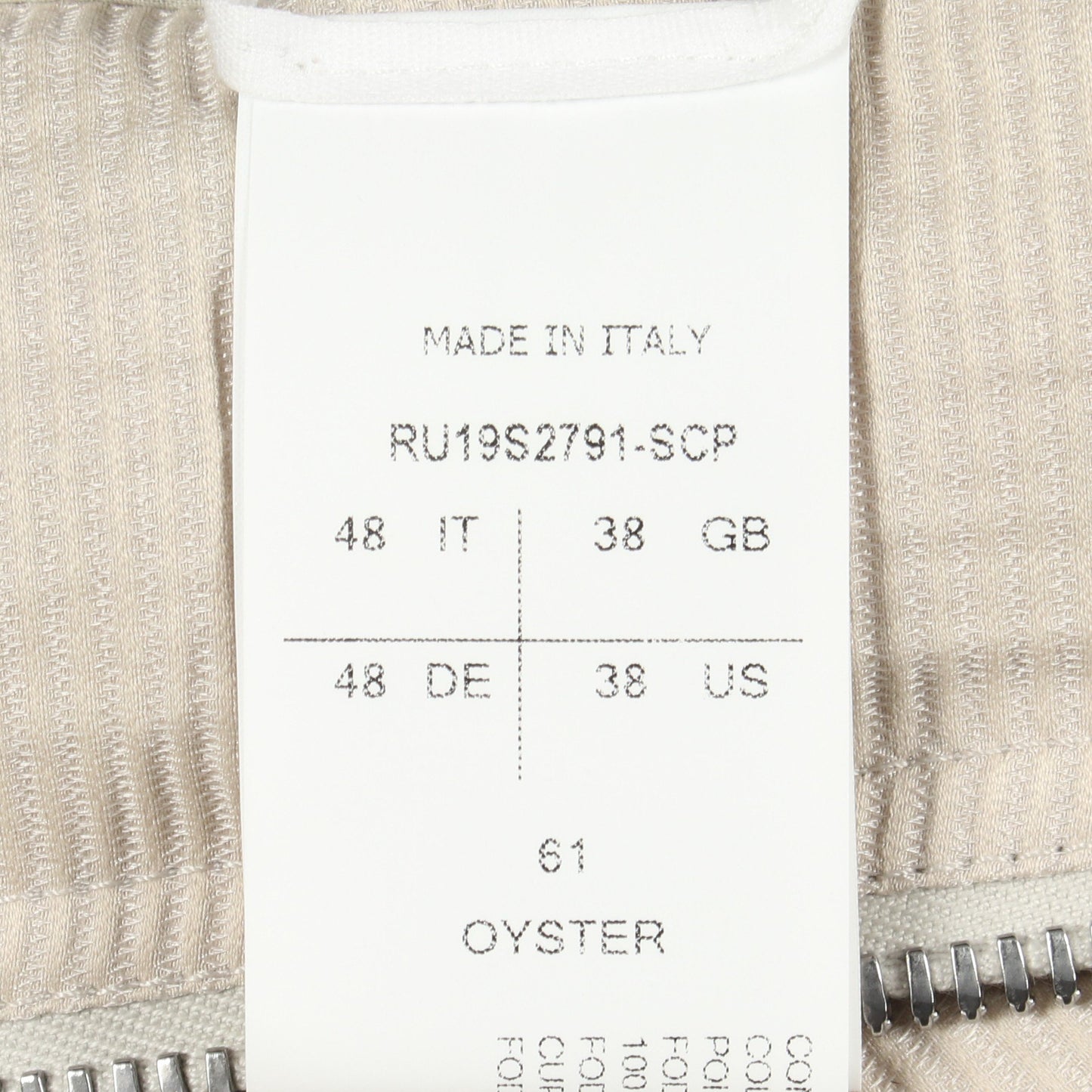 ボンバージャケット コットン シルク オフホワイト リックオウエンス アウター Rick Owens