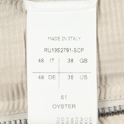 ボンバージャケット コットン シルク オフホワイト リックオウエンス アウター Rick Owens