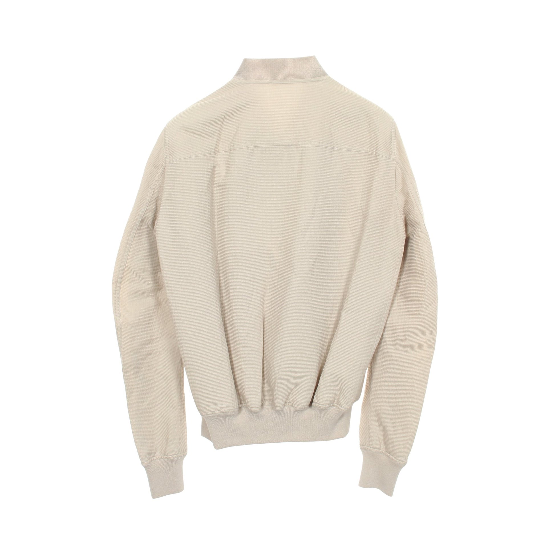 ボンバージャケット コットン シルク オフホワイト リックオウエンス アウター Rick Owens