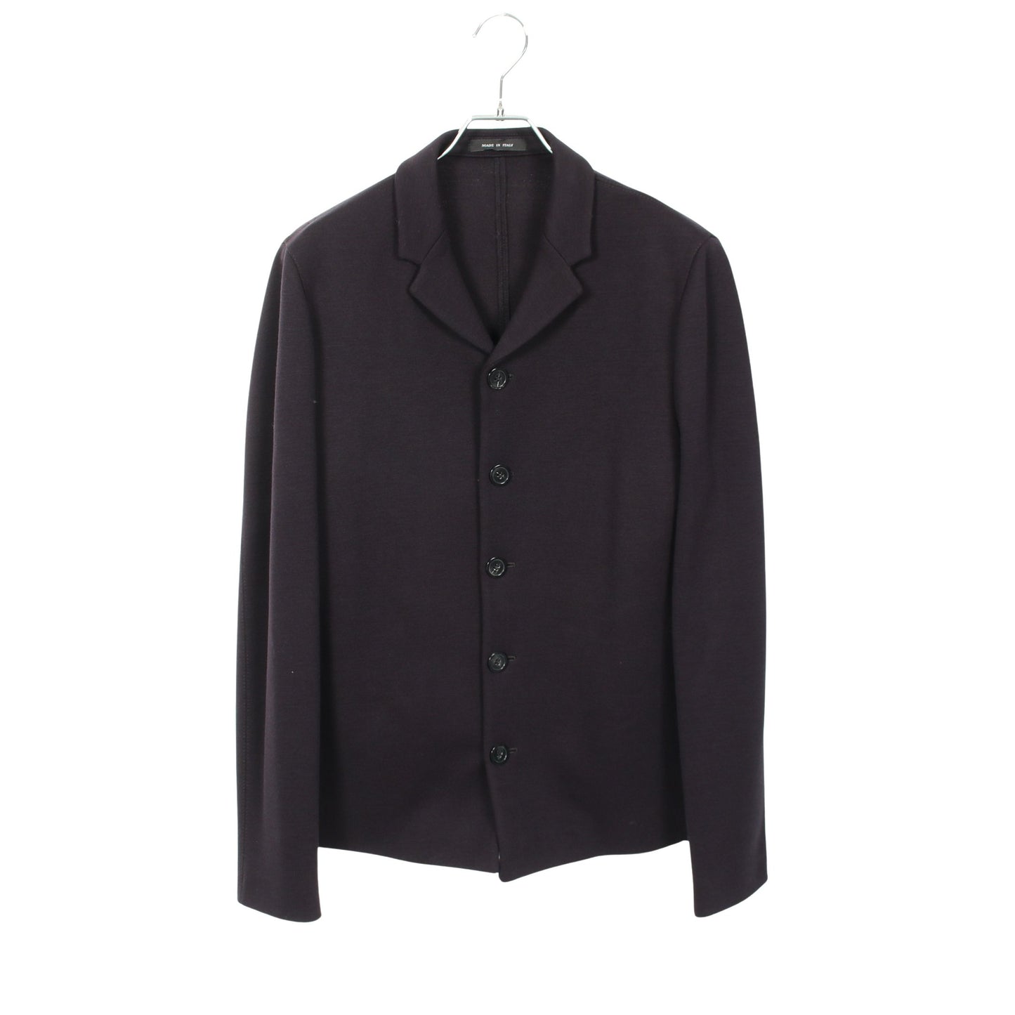 ニット テーラードジャケット ウール ネイビー エンポリオアルマーニ アウター EMPORIO ARMANI