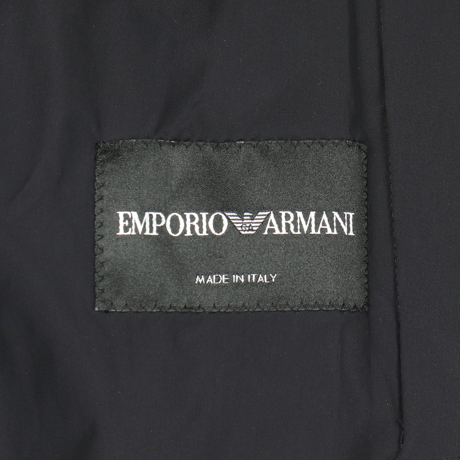 トレンチコート ナイロン ネイビー エンポリオアルマーニ アウター EMPORIO ARMANI