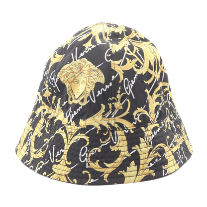 メデューサ バケット ハット ブラック イエロー ホワイト ヴェルサーチ 財布・小物 Versace
