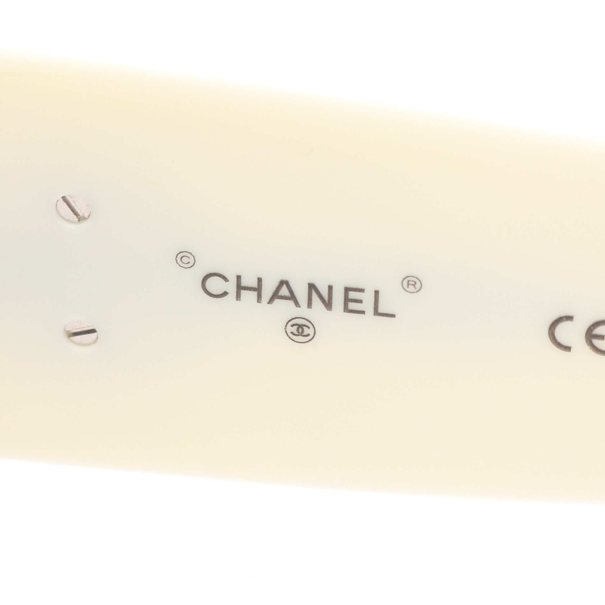 マトラッセ グラデーションレンズ シールド サングラス ブラック オフホワイト シャネル 財布・小物 CHANEL