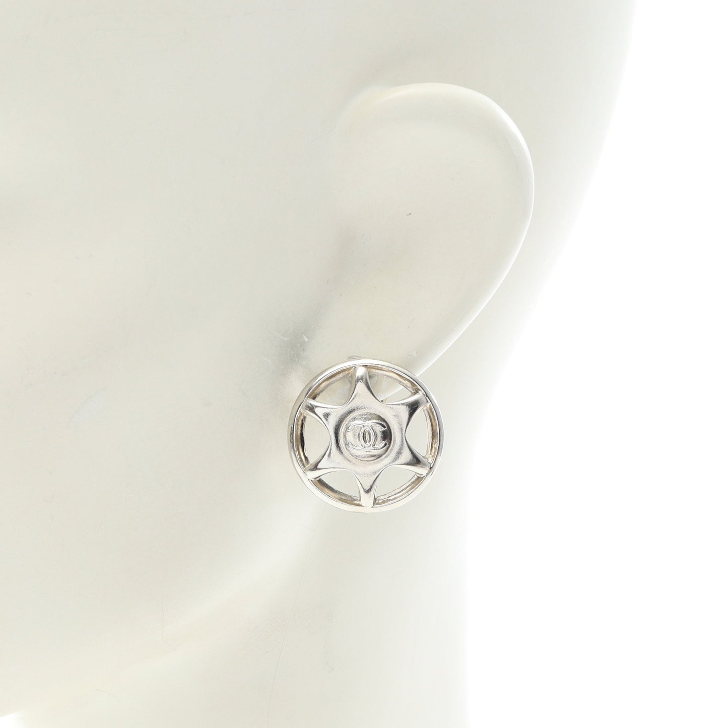 ココマーク イヤリング シルバー 97A シャネル アクセサリー CHANEL