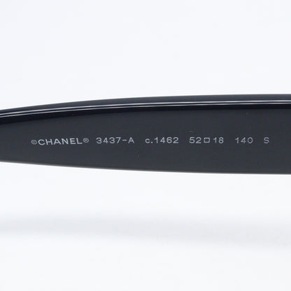 伊達メガネ メガネ 眼鏡 ネイビー シャネル 財布・小物 CHANEL