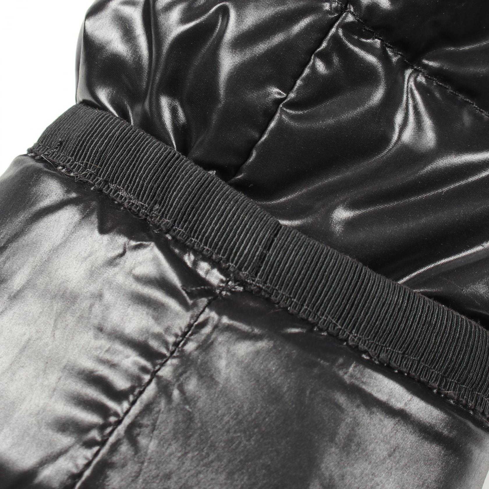 HERMIFUR エルミファー ダウンコート ナイロン ブラック モンクレール アウター MONCLER