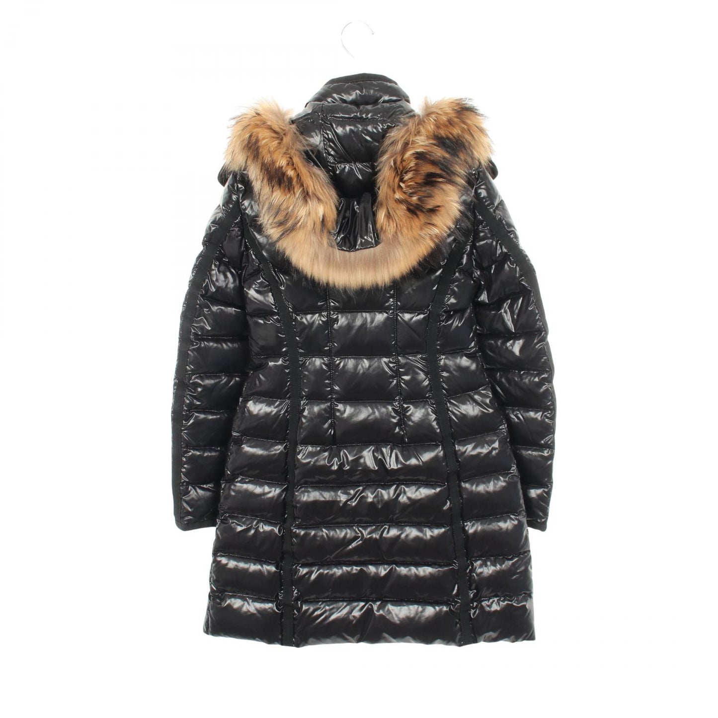 HERMIFUR エルミファー ダウンコート ナイロン ブラック モンクレール アウター MONCLER