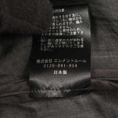 ラミーブルゾン シャツ ジャケット リネン ブラック カオス アウター Chaos