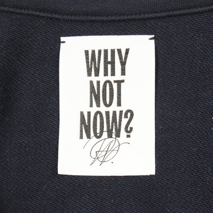 WHY NOT NOW? コアスキッパープルオーバー スウェットシャツ コットン ネイビー カオス トップス Chaos