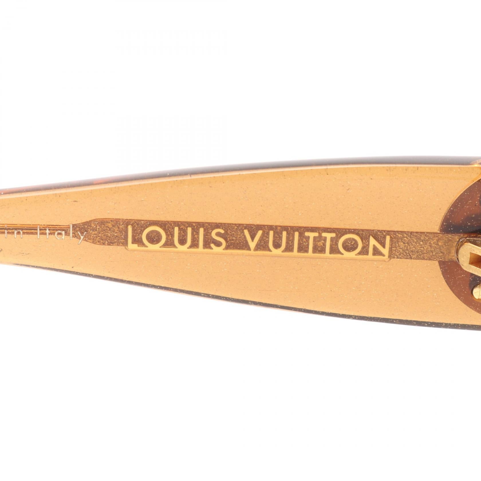 ウルスラ ストラス ラメ グラデーションレンズ サングラス ライトブラウン ルイヴィトン 財布・小物 LOUIS VUITTON