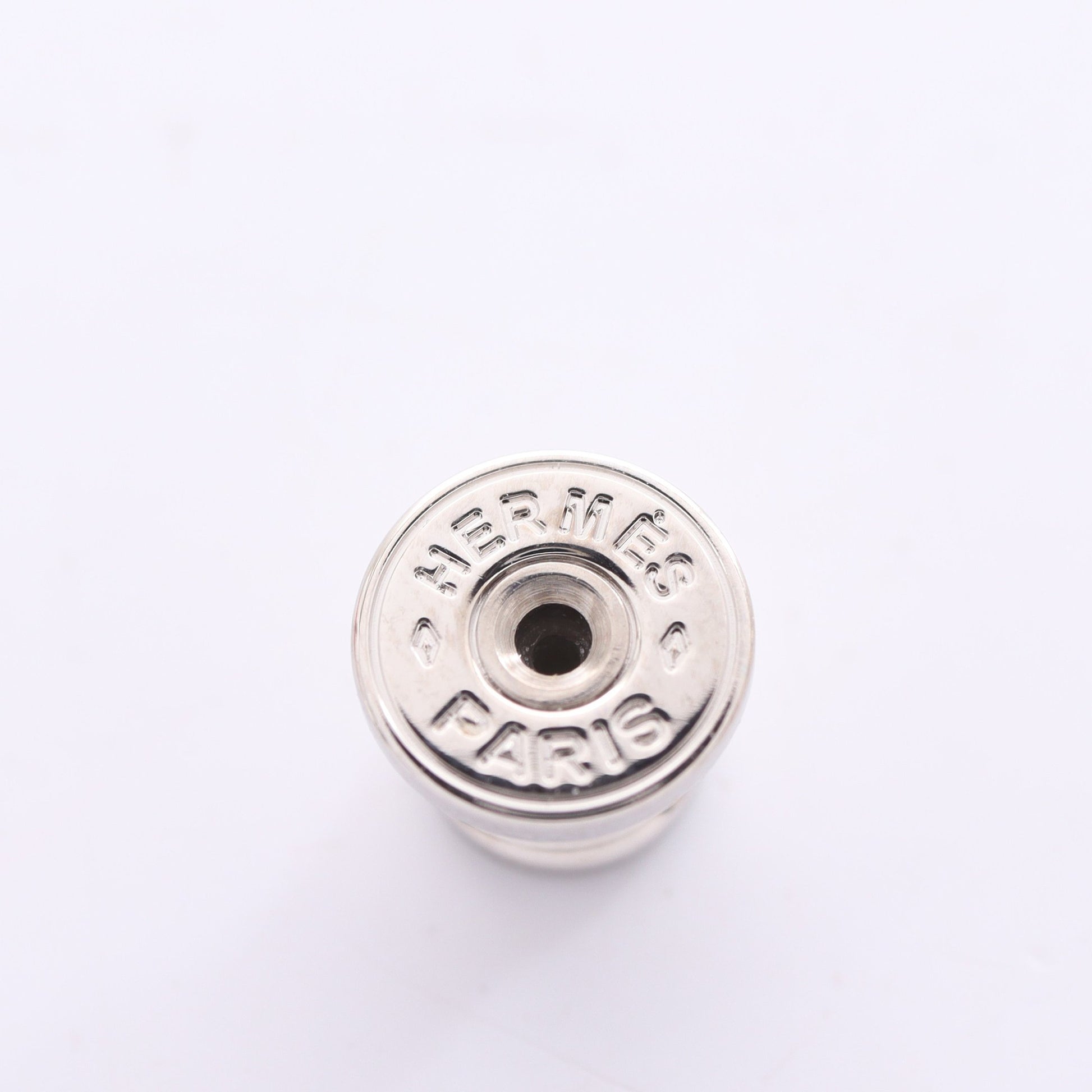 MINI POP H ミニポップアッシュ ピアス シルバー ブラック エルメス アクセサリー HERMES