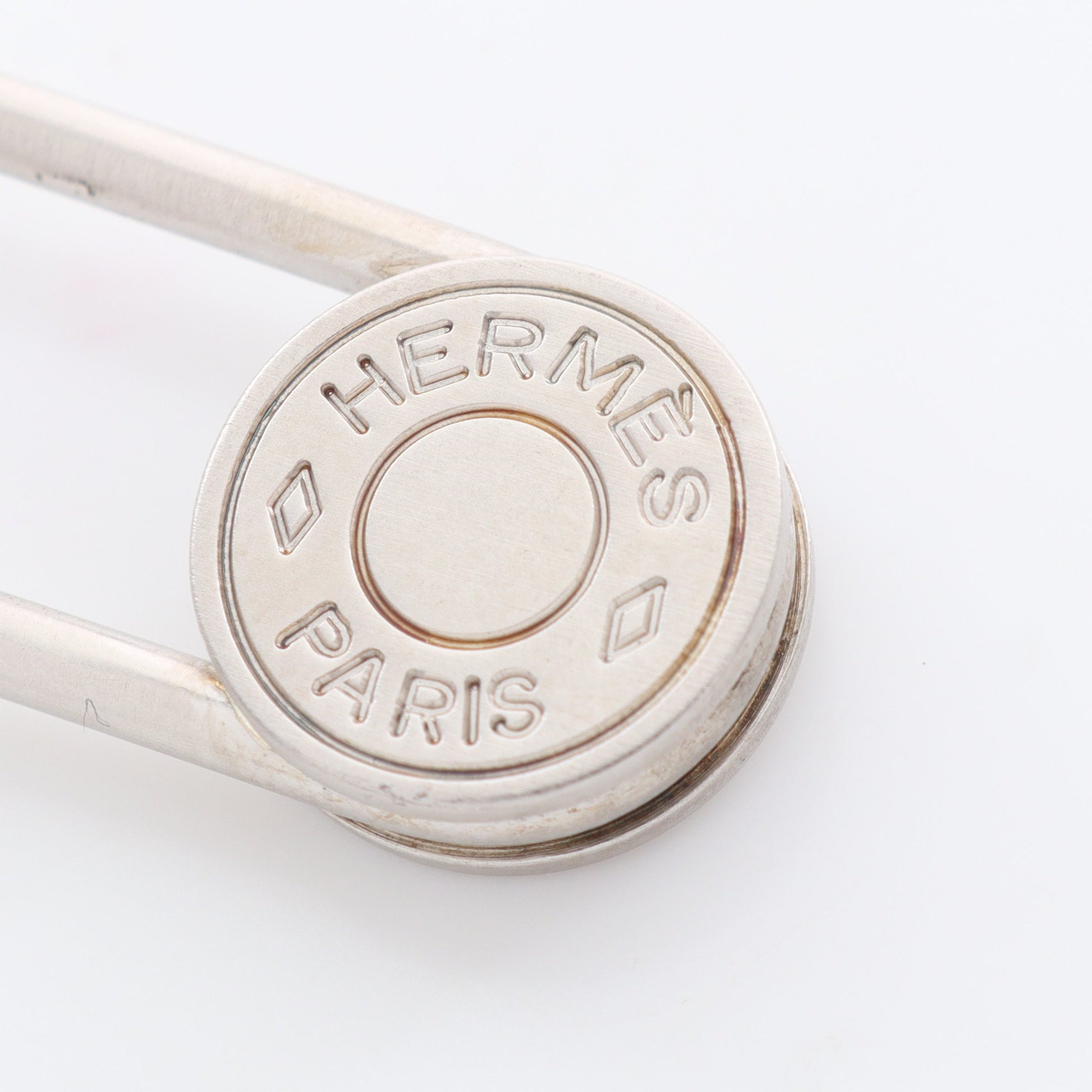 セリエ セーフティピン ブローチ シルバー エルメス アクセサリー HERMES