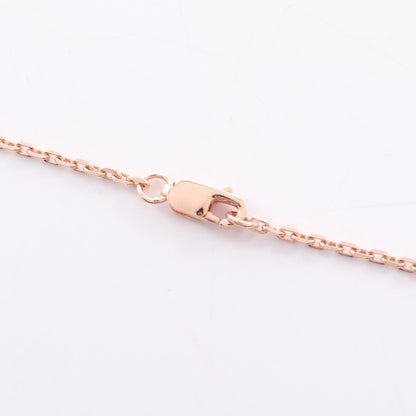MINI POP H ミニポップアッシュ ネックレス GP ピンクゴールド ブラック エルメス アクセサリー HERMES