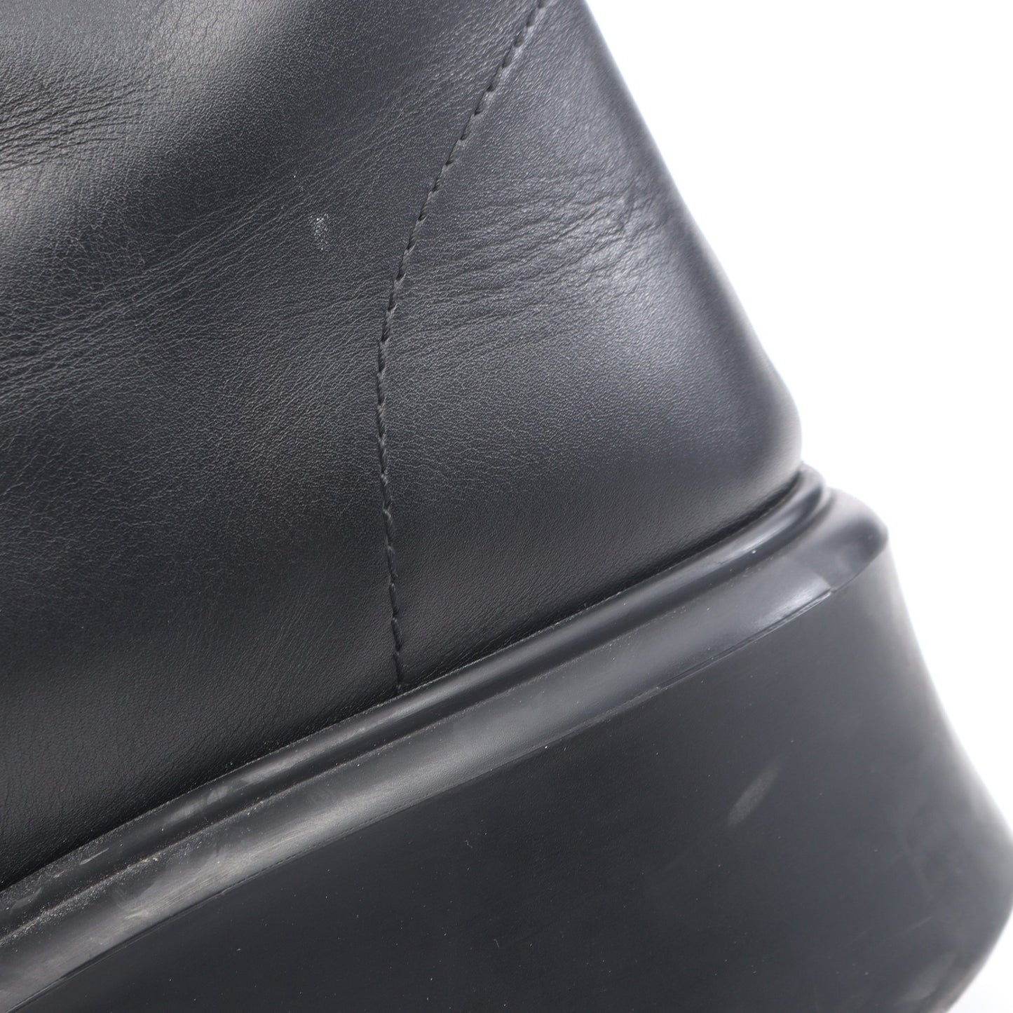 ZIPPED BOOT 1 ブーツ レザー ブラック ザロウ シューズ THE ROW