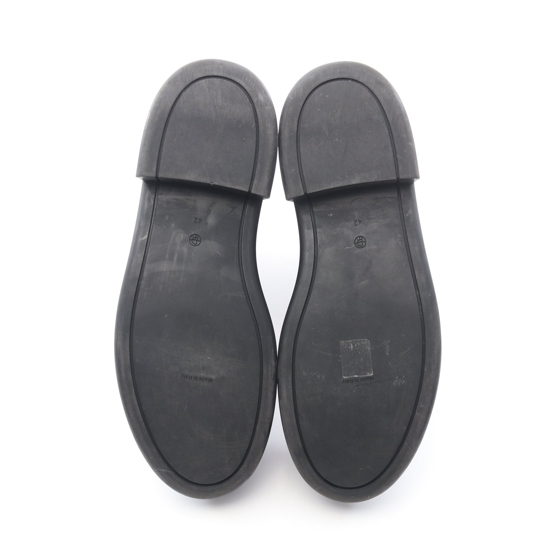 ZIPPED BOOT 1 ブーツ レザー ブラック ザロウ シューズ THE ROW